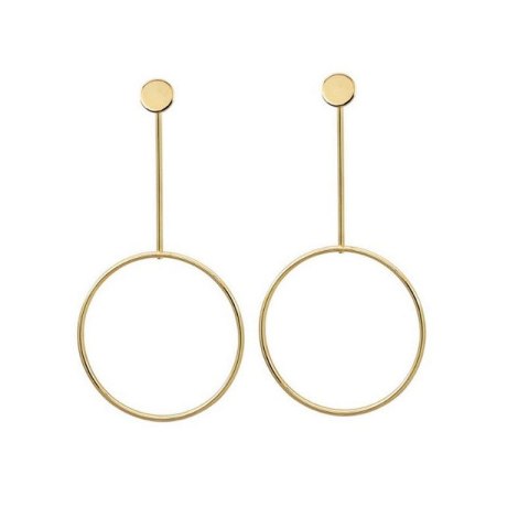 kolczyki - duże WISZĄCE KOŁA