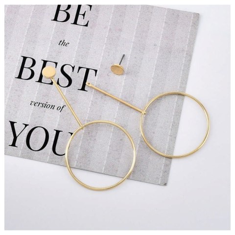 kolczyki - duże WISZĄCE KOŁA