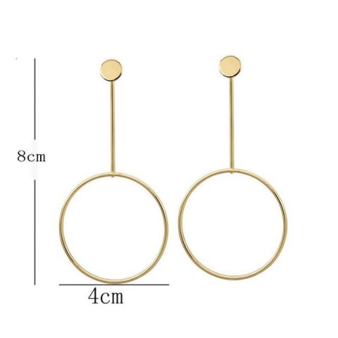 kolczyki - duże WISZĄCE KOŁA
