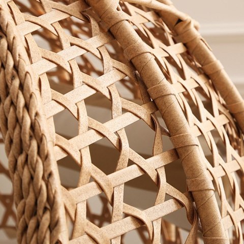 FOTEL wiszący / huśtawka / kokon z poduszkami w pasy