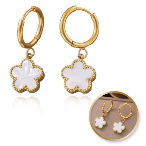 Kolczyki - KONICZYNA z masy perłowej