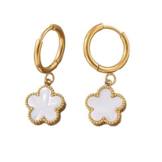 Kolczyki - KONICZYNA z masy perłowej