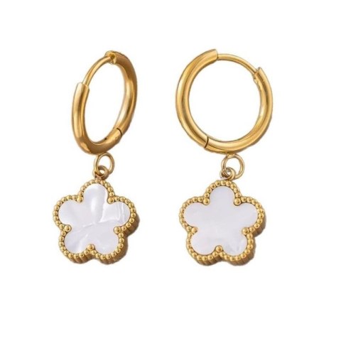 Kolczyki - KONICZYNA z masy perłowej