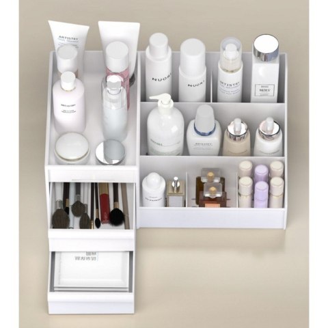 Organizer na kosmetyki / biały